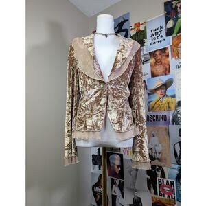 Whimsy Boho Velvet Top